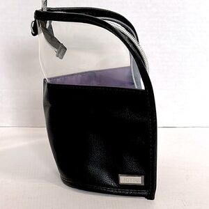 TARTE Black and Clear Travel Pouch NEW